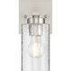 Ellie 1 Light 4.75 inch Brushed Steel Wall Sconce Wall Light