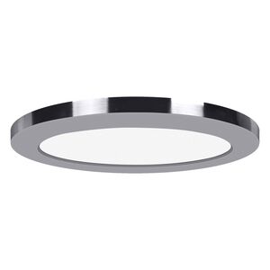 ModPLUS LED 7 inch Chrome Flush Mount Ceiling Light, Round
