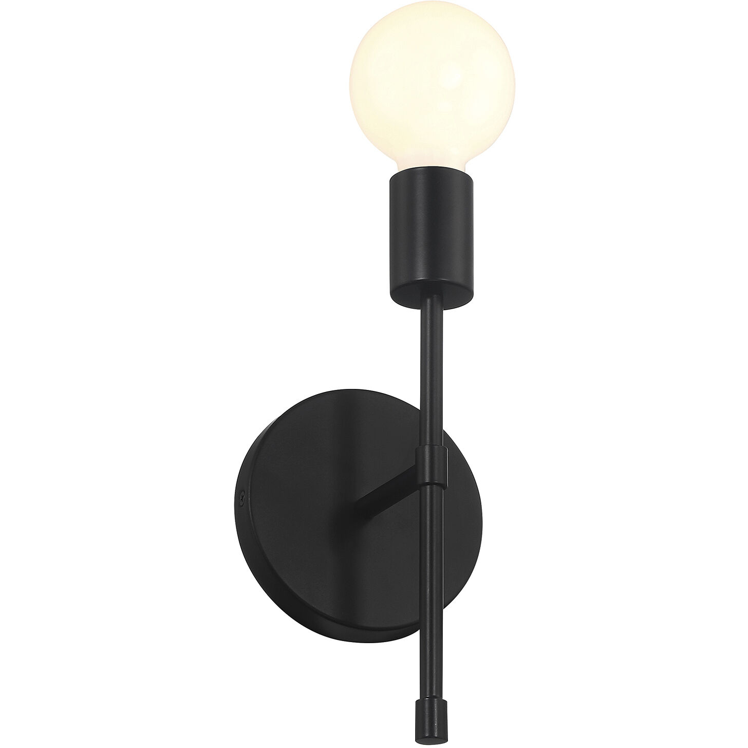 Iconic II G LED 5 inch Matte Black Wall Sconce Wall Light