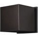 Square LED 4.75 inch Bronze Outdoor Wall Sconce