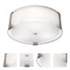 Tara LED 18 inch Brushed Steel Flush Mount Ceiling Light