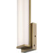 Citi Solo 4.5 inch Antique Brushed Brass Vanity/Bath Bar Wall Light