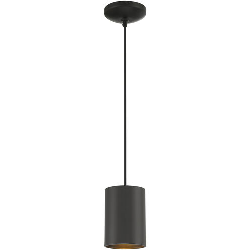 Pilson 5 inch Matte Black Pendant Ceiling Light