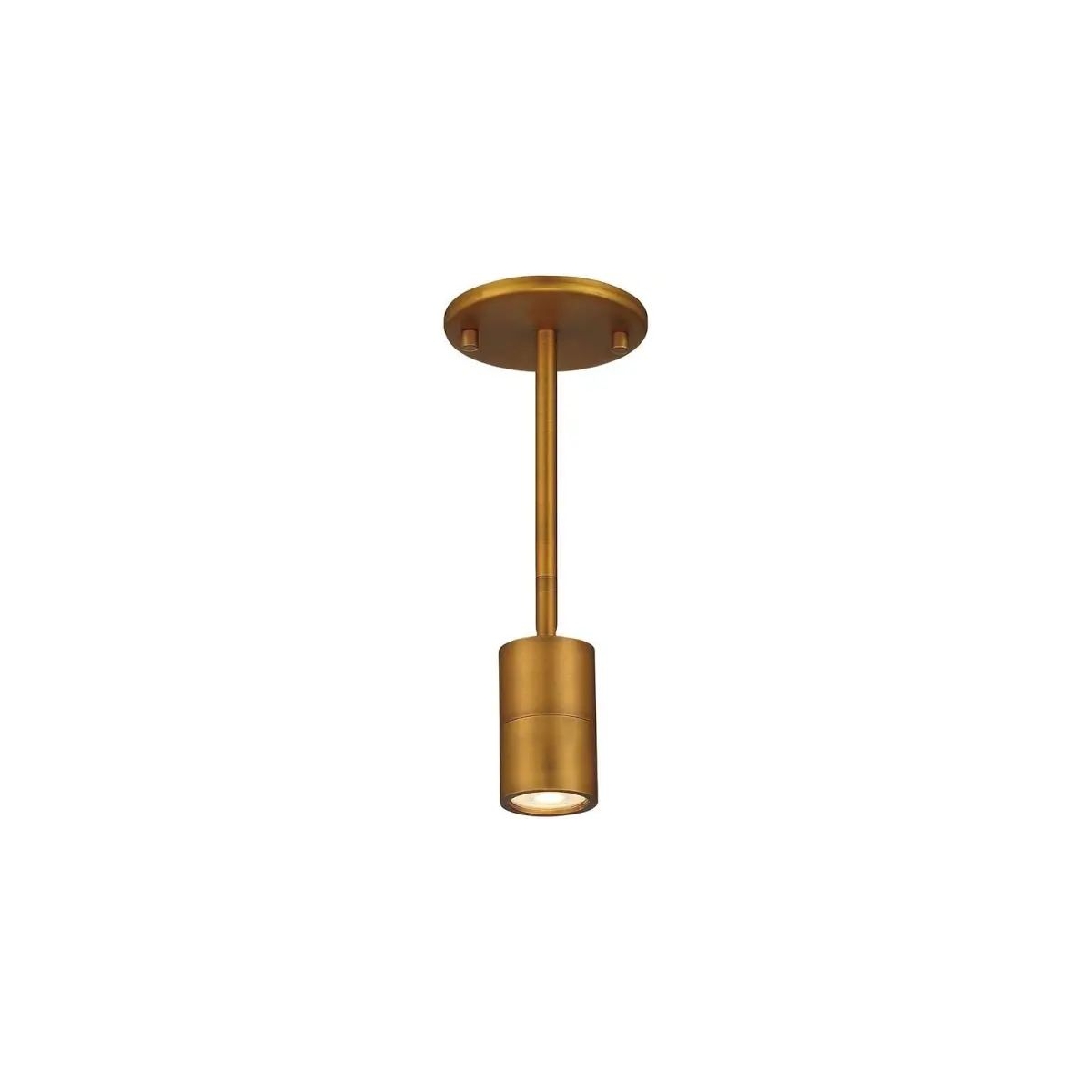 Access 72010LEDDLP ABB Cafe LED 3 inch Antique Brushed Brass Wall Sconce Flush Mount Wall Light