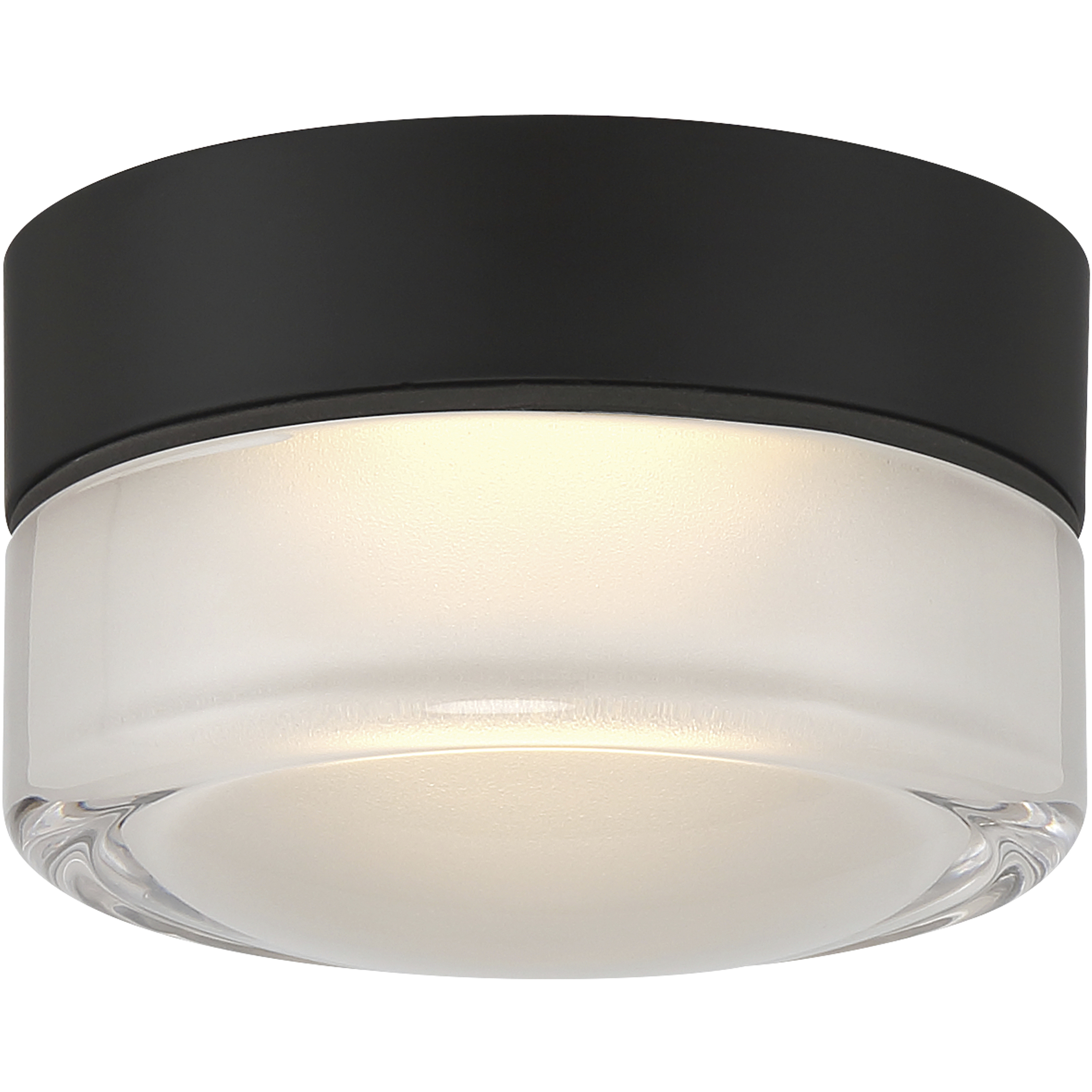 Masso 5 inch Matte Black Flush Mount Ceiling Light