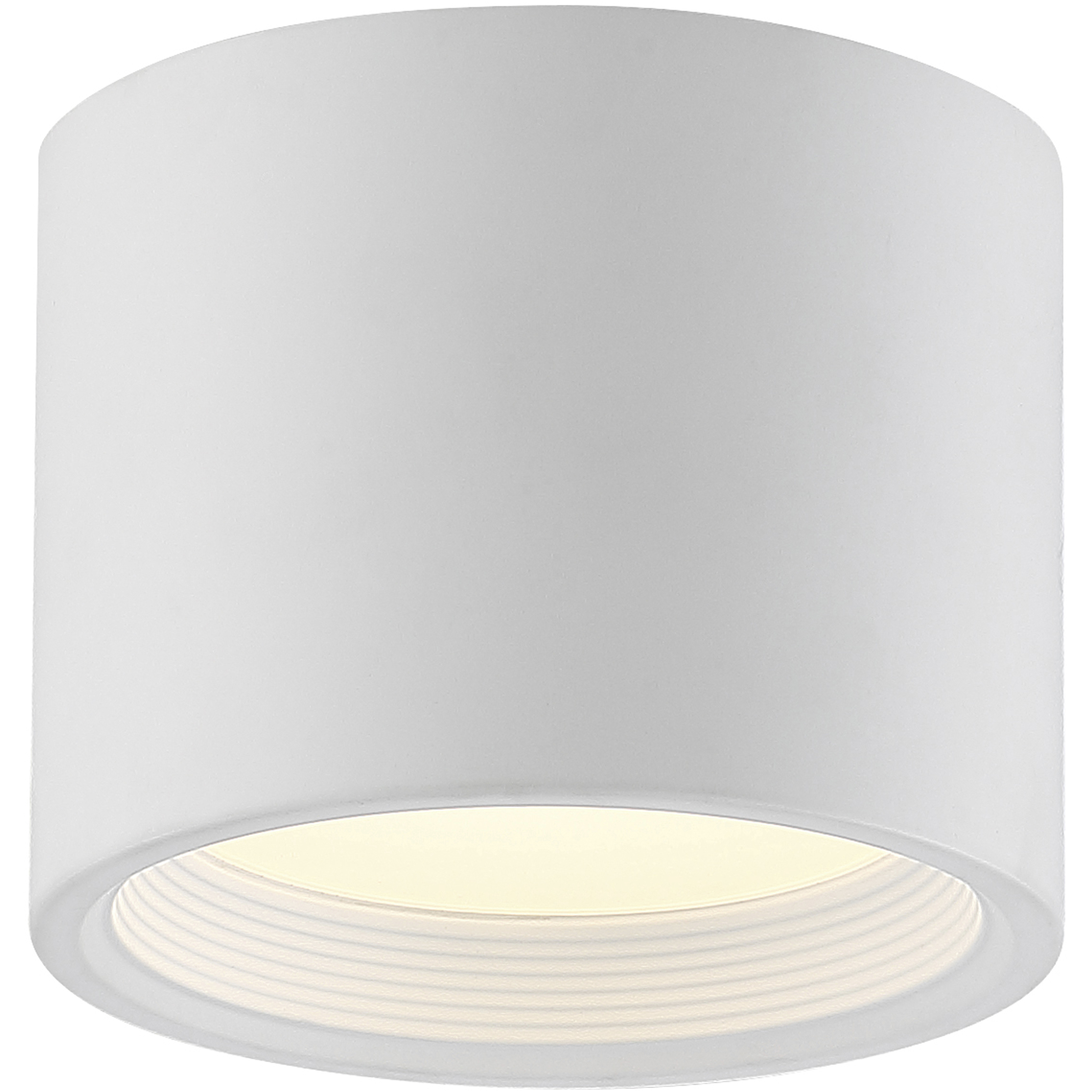 Access 50005LEDD WH ACR Reel LED 5 inch White Flush Mount Ceiling Light