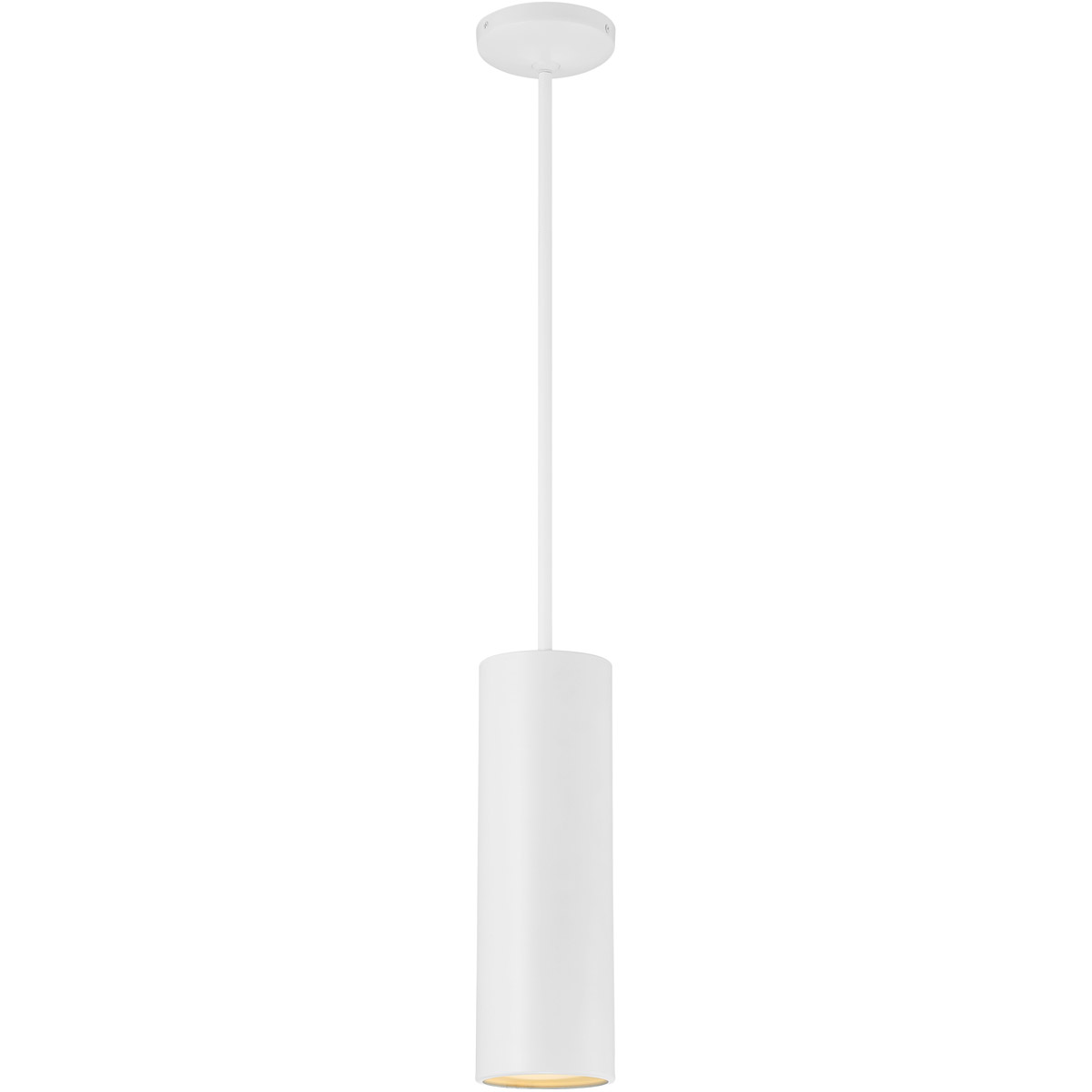 Pilson LED 4.5 inch Matte White Pendant Ceiling Light