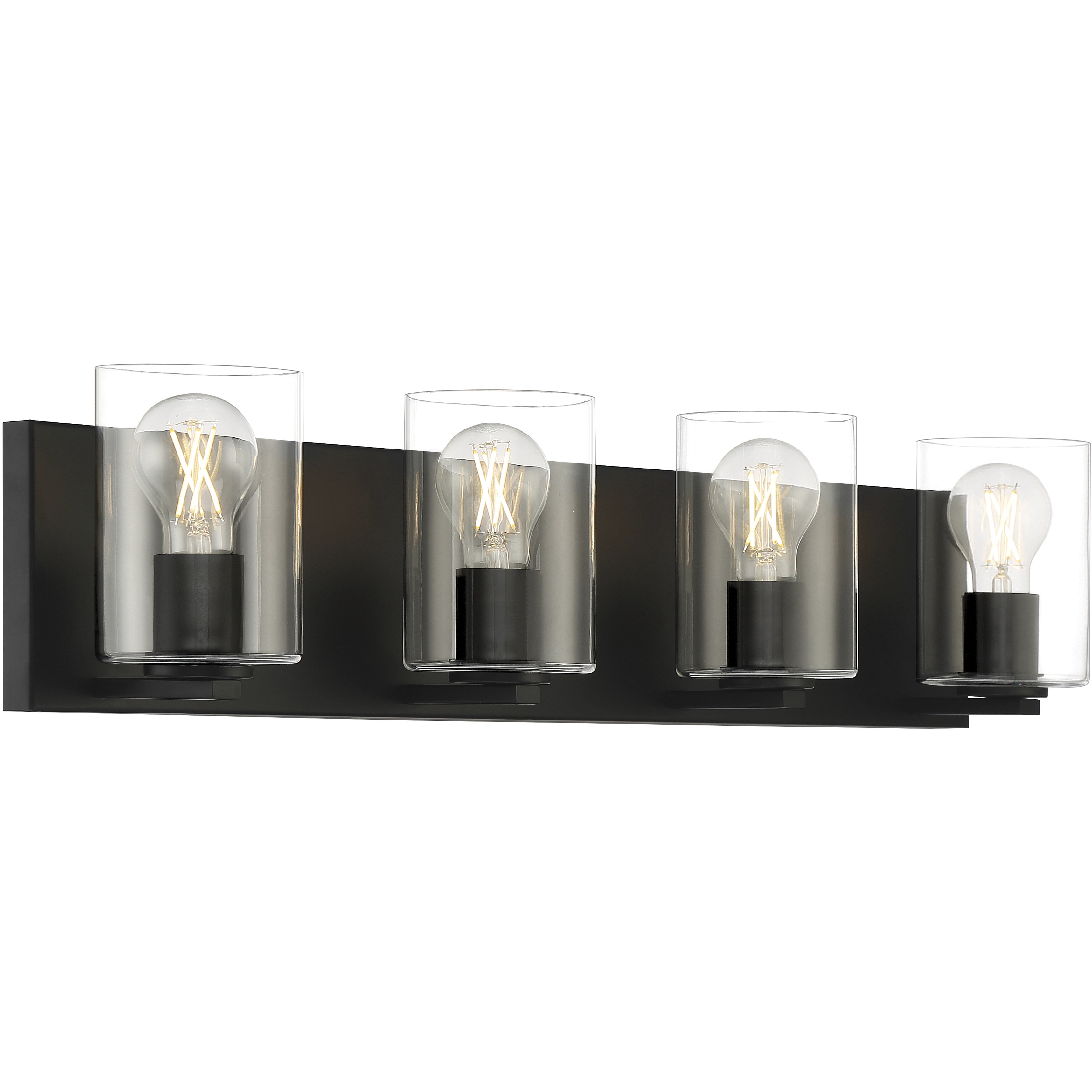 Oslo LED 30 inch Matte Black Bath/Vanity Wall Light