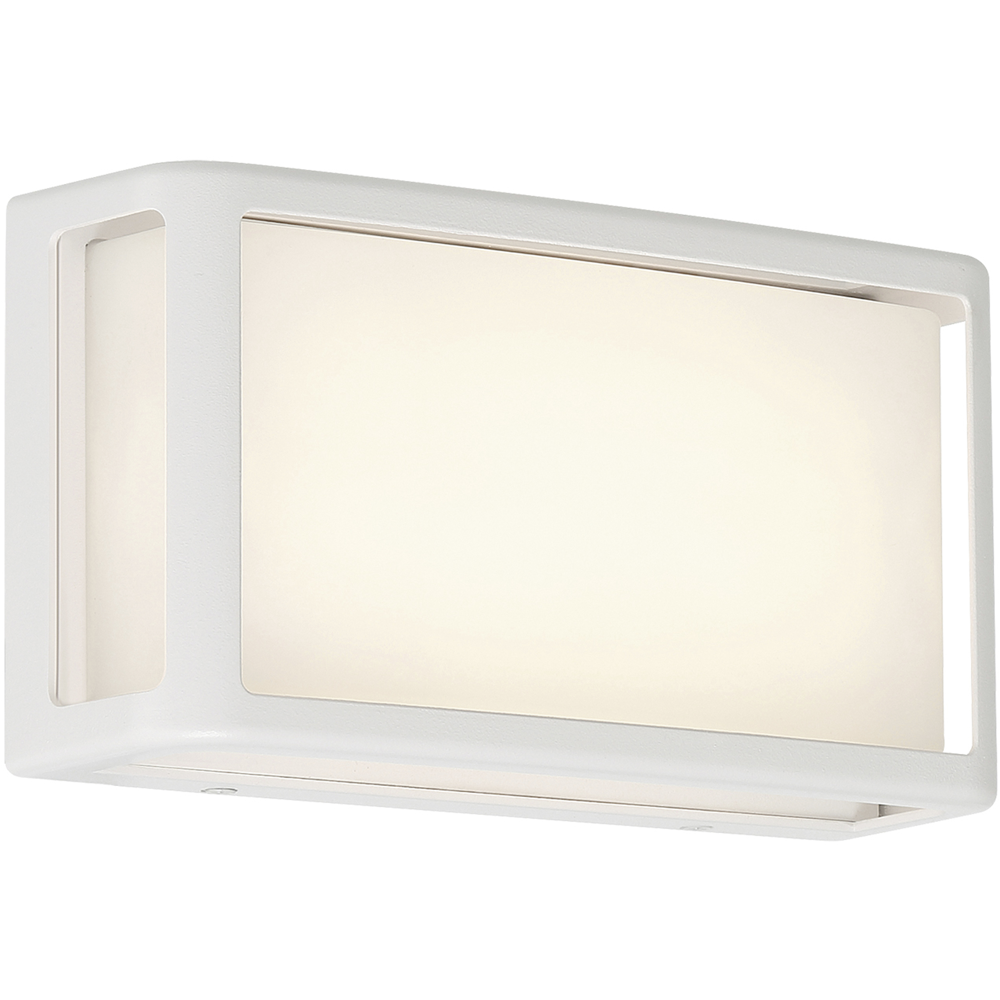 Montana LED 9 inch White Outdoor Wall Mount