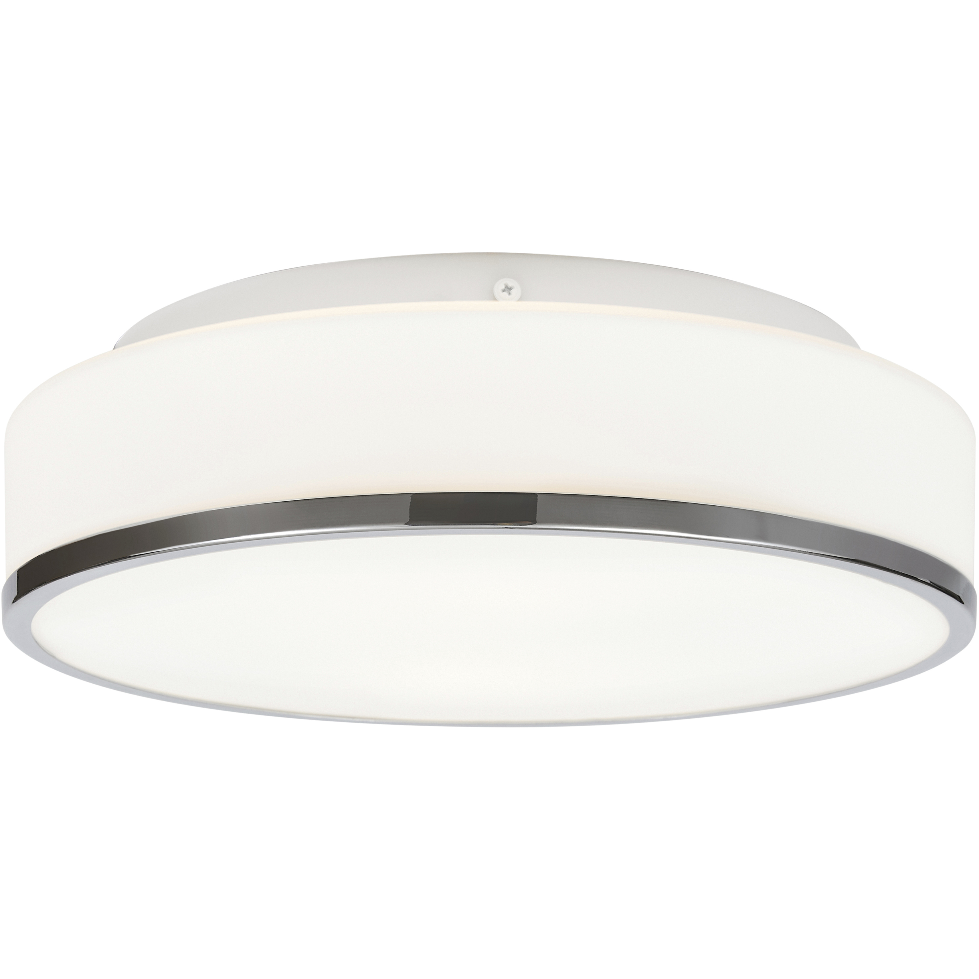 Aero LED 10 inch Chrome Flush Mount Ceiling Light