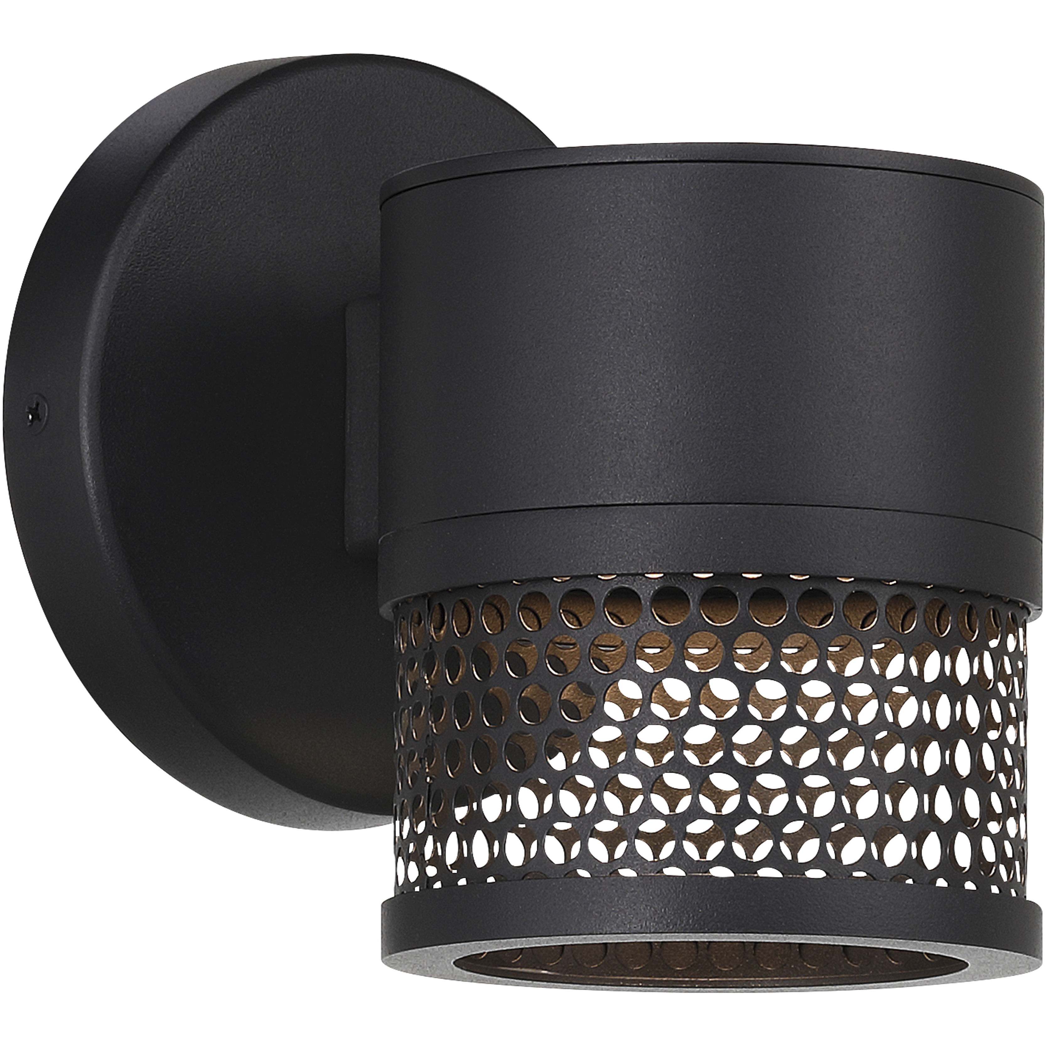 Ari Grid 4.75 inch Black Wall Sconce Wall Light