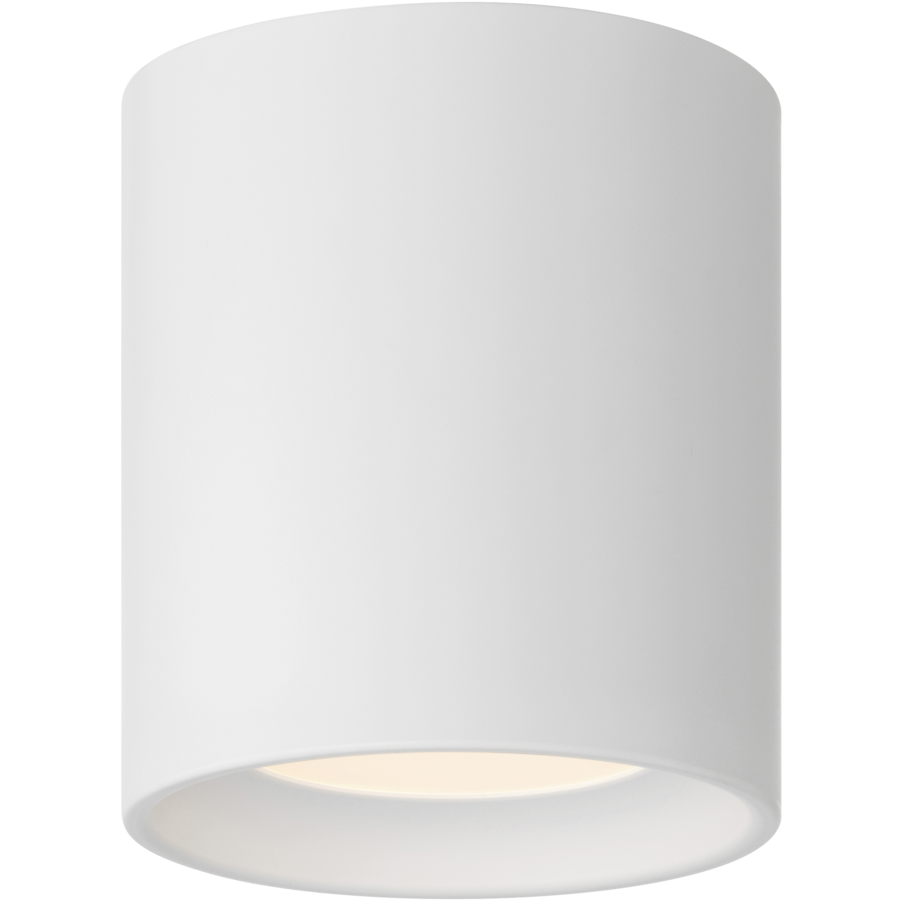 Bongo 5.5 inch White Flush Mount Ceiling Light