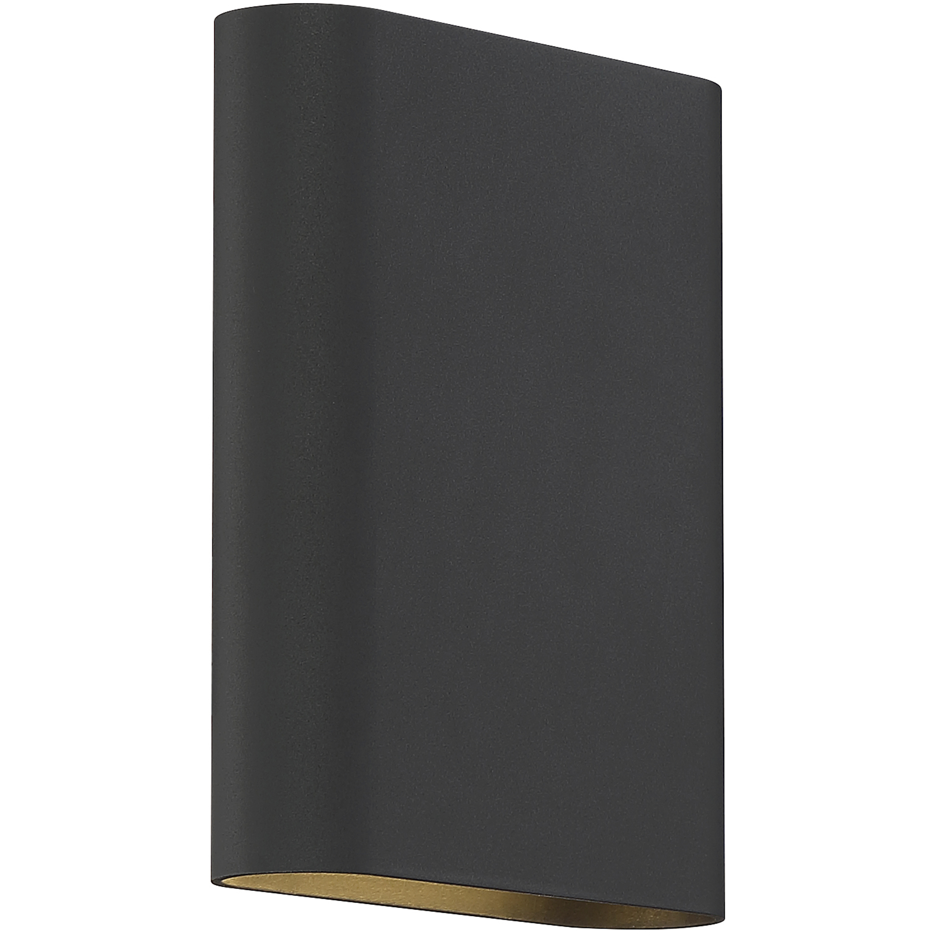 Lux Bi Wall Sconce Wall Light in Black