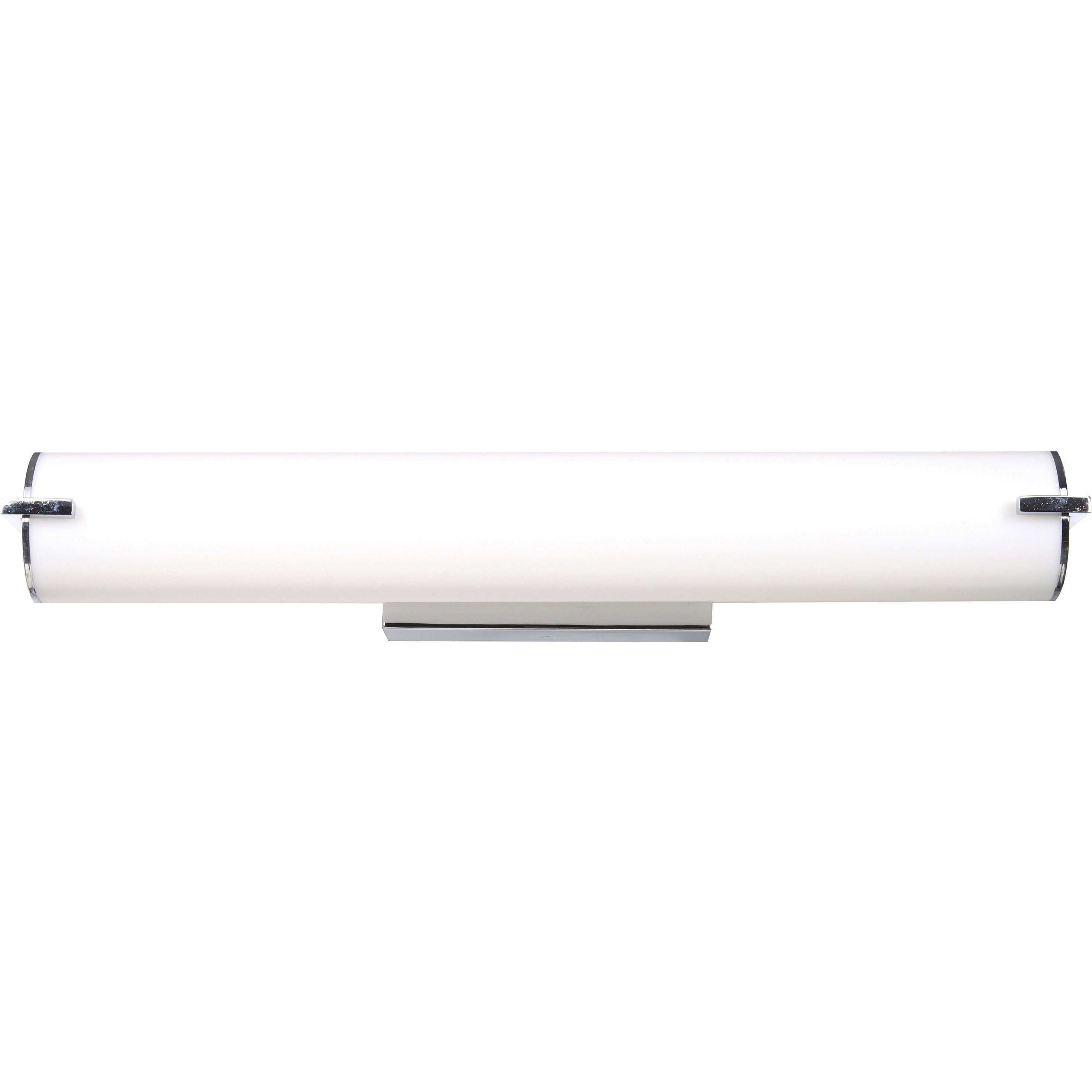 Tube LED 25 inch Chrome Vanity Light Wall Light