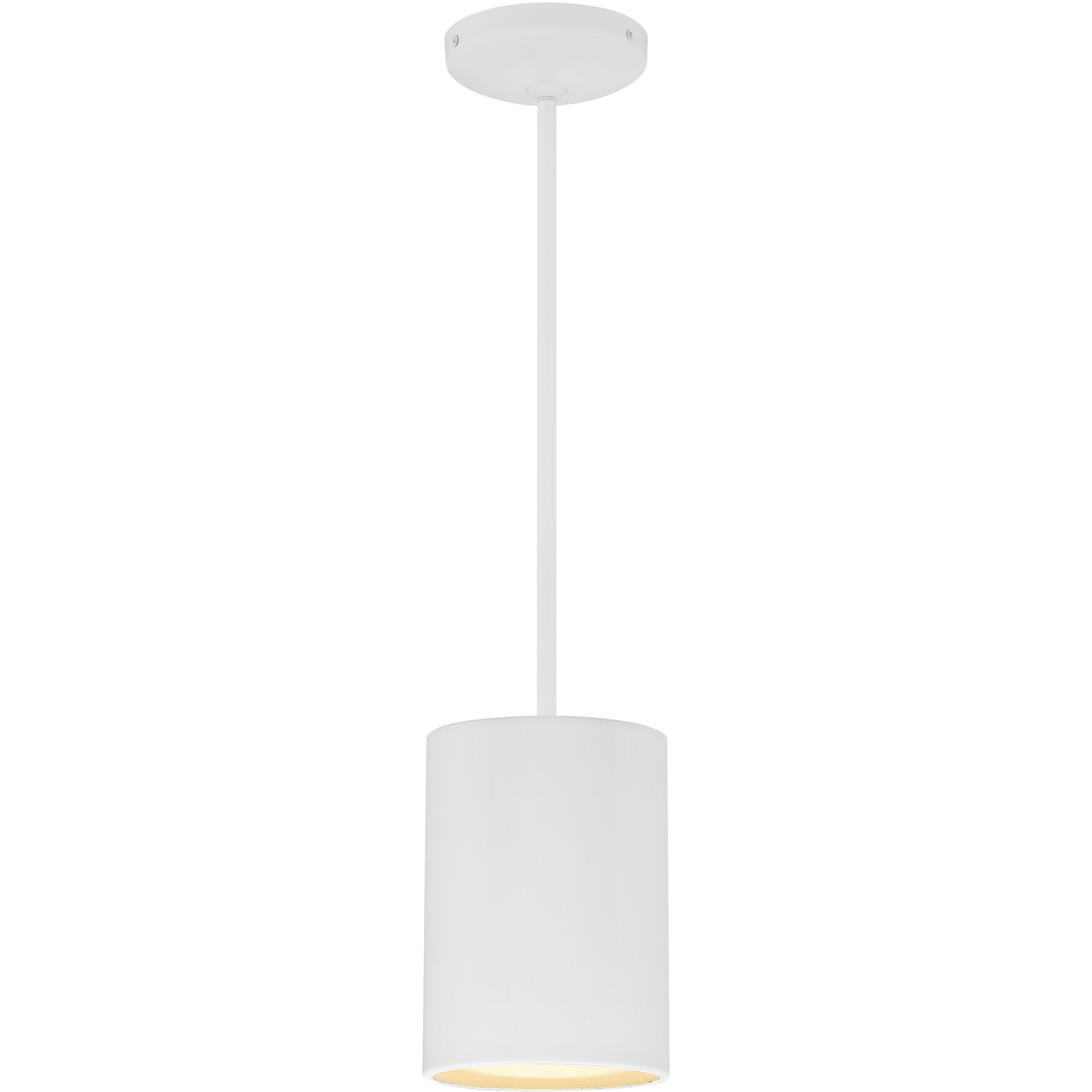 Pilson XL LED 6 inch Matte White Pendant Ceiling Light