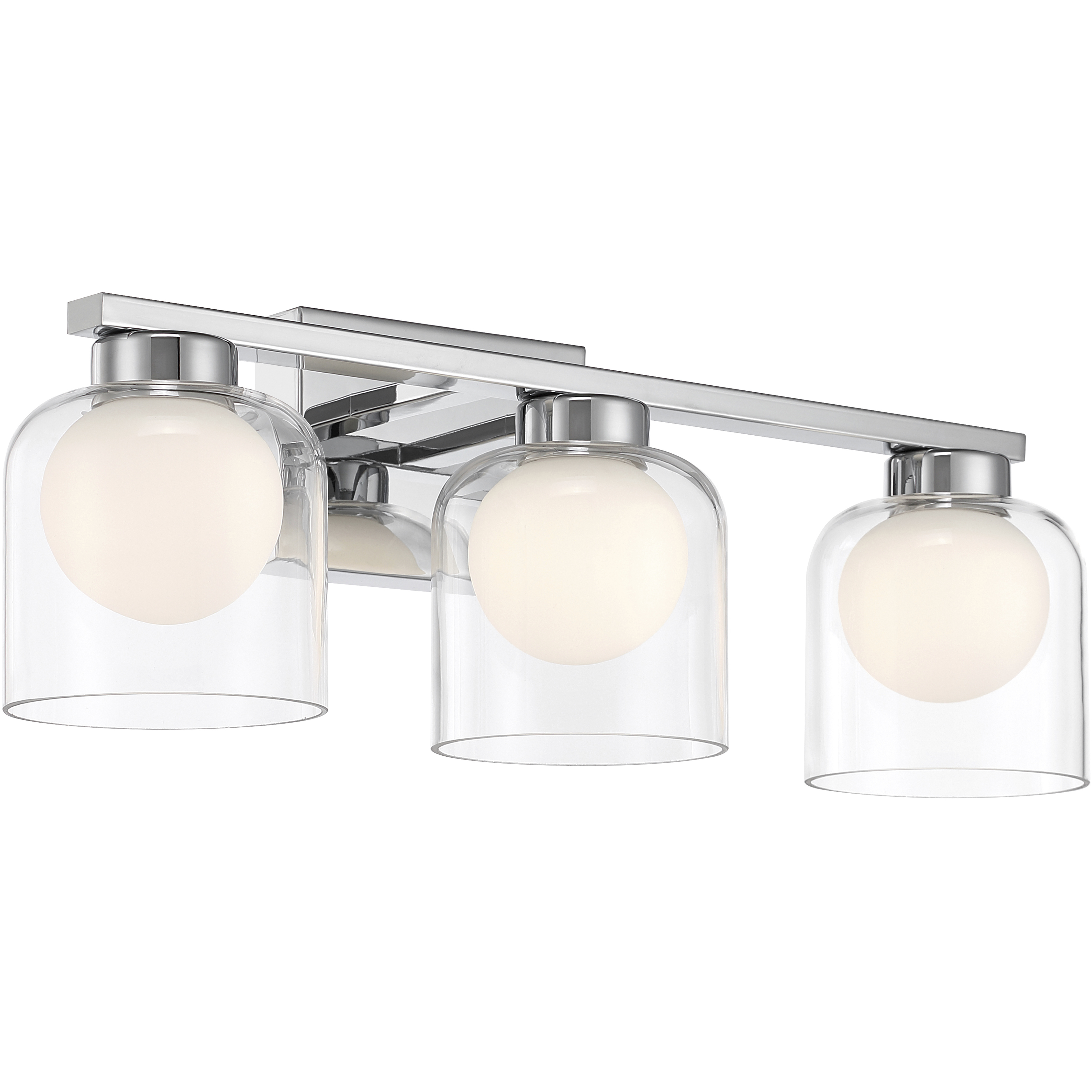 Chloe 20.5 inch Chrome Vanity/Bath Bar Wall Light