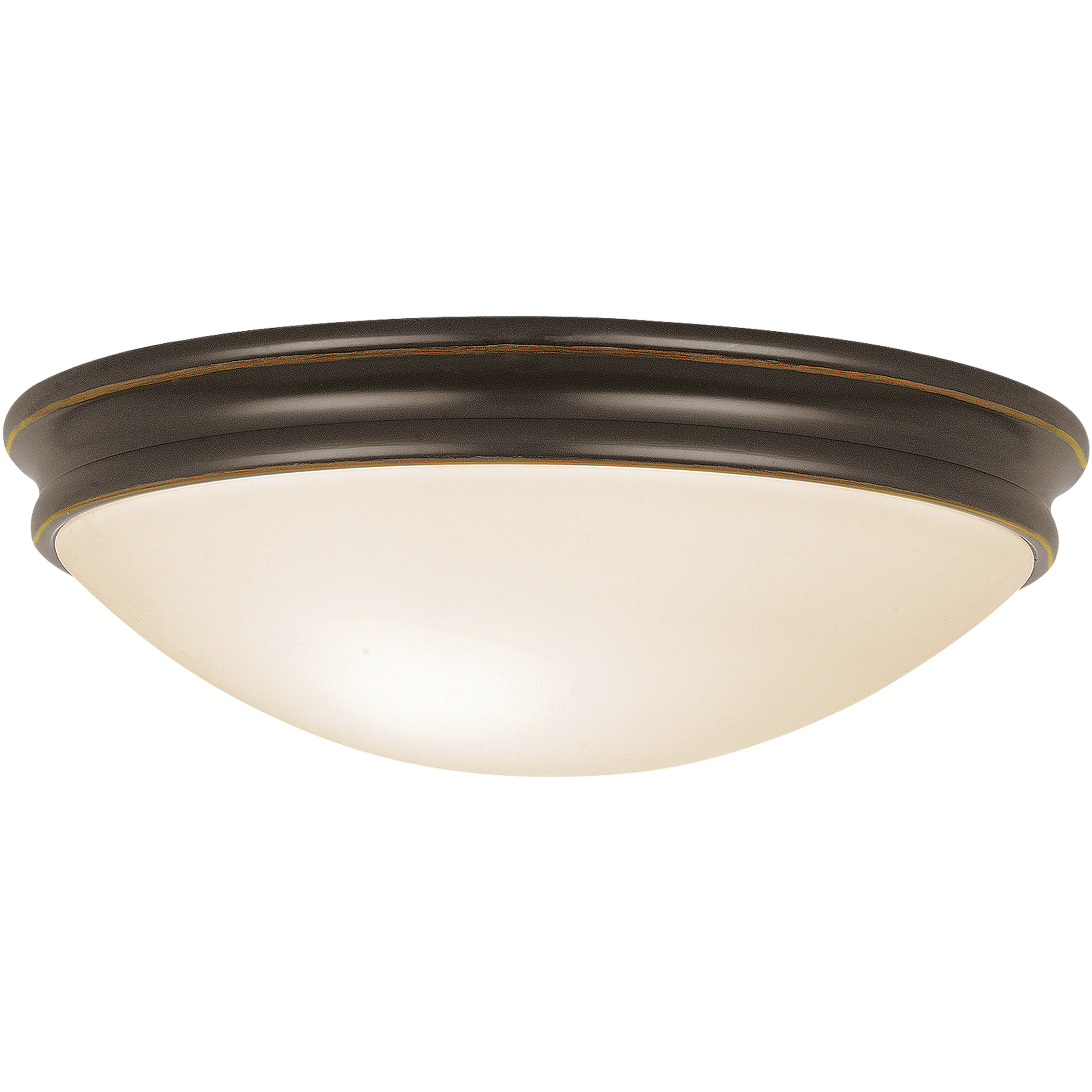 Atom 1 Light 11 inch Oil Rubbed Bronze Flush Mount Ceiling Light in Incandescent