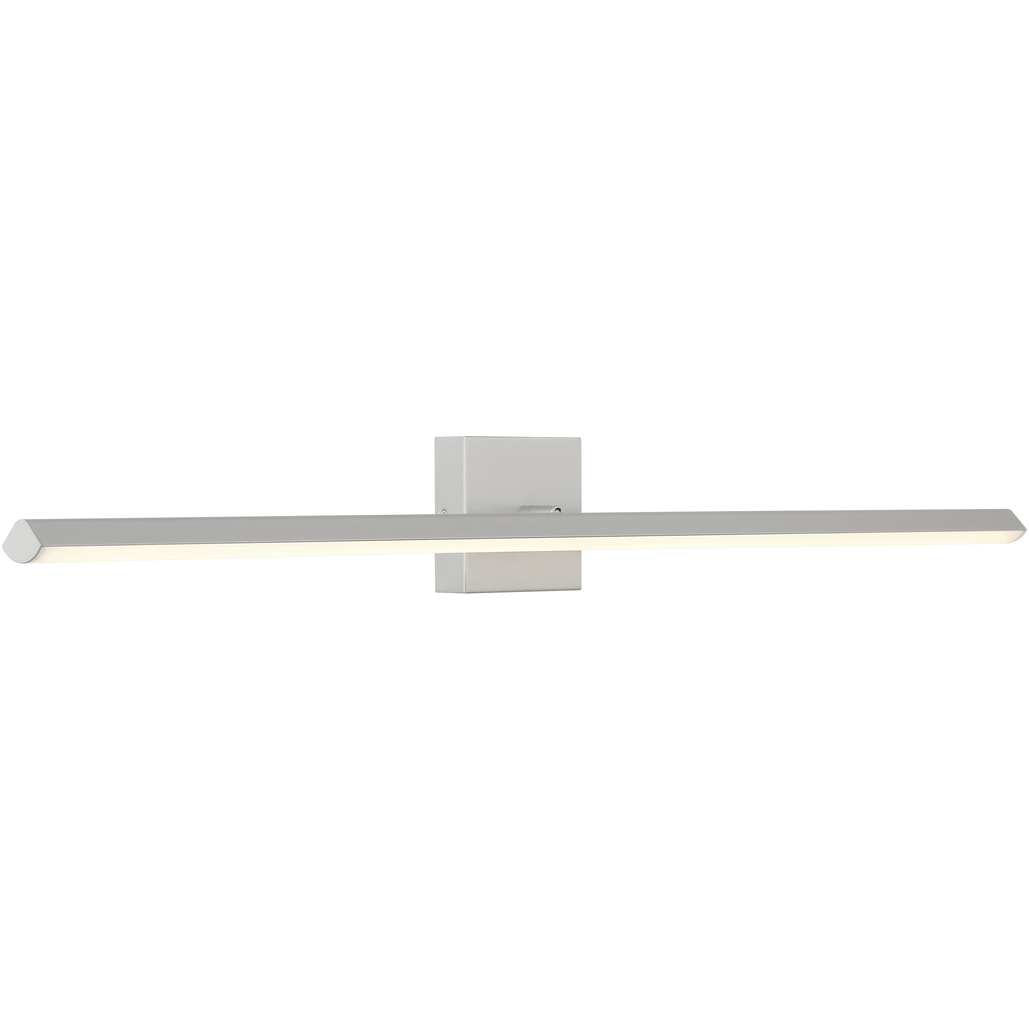 Float 1 Light 36 inch Silver Bath Vanity Light Wall Light