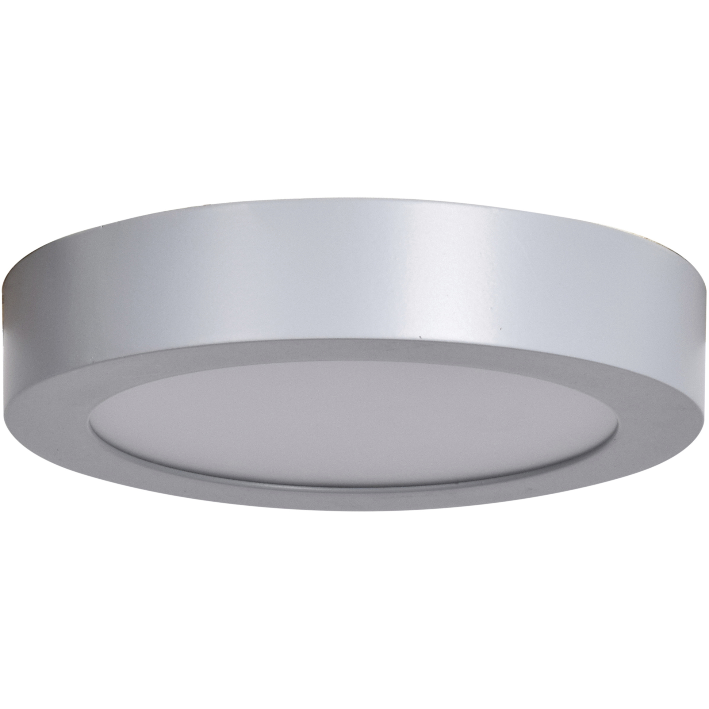 Strike 2.0 LED 7 inch Silver Flush Mount Ceiling Light