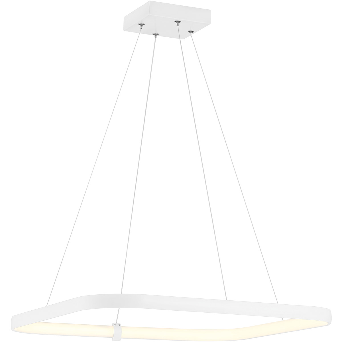 Ravello LED 24 inch Matte White Pendant Ceiling Light