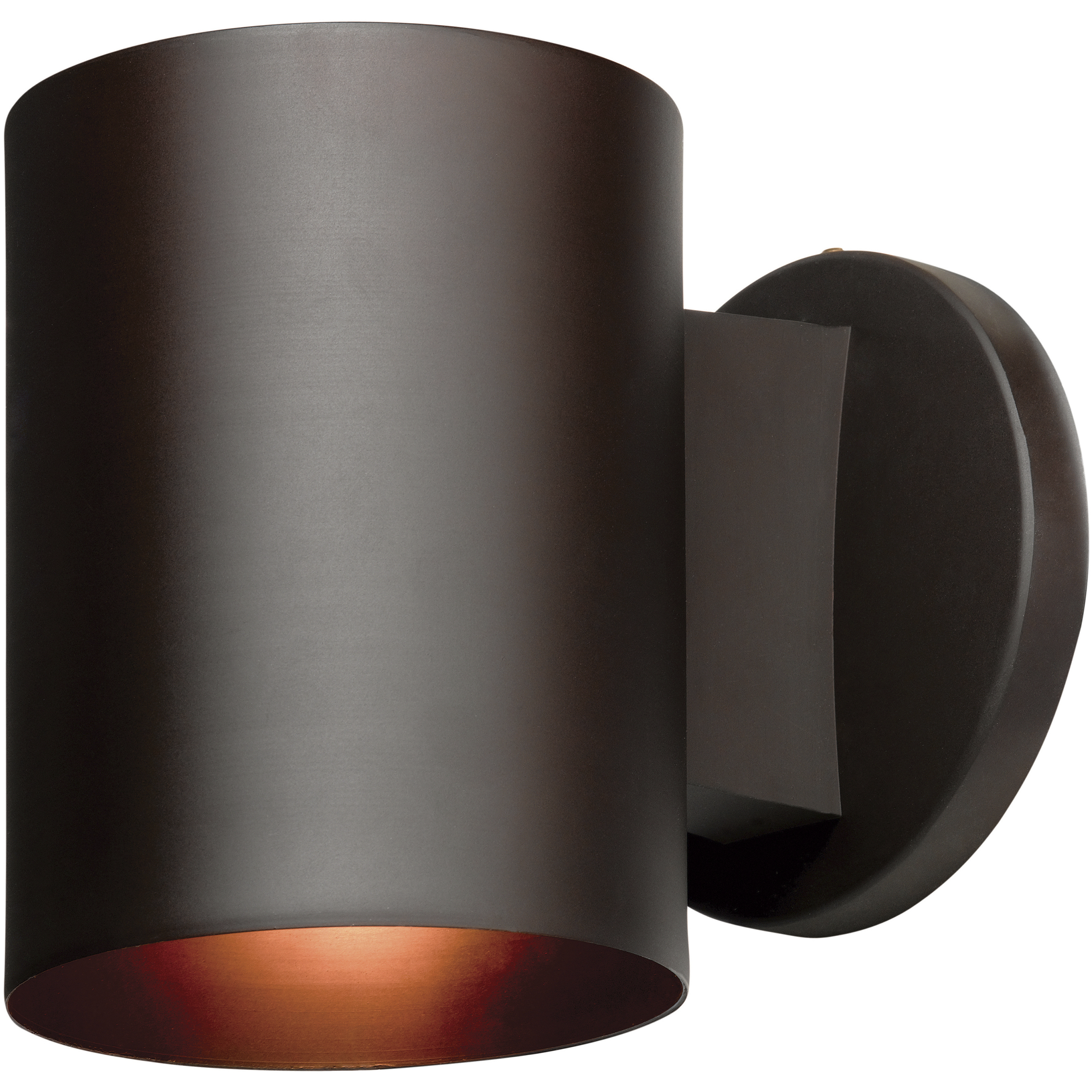 Poseidon 1 Light 6 inch Bronze Wallwasher