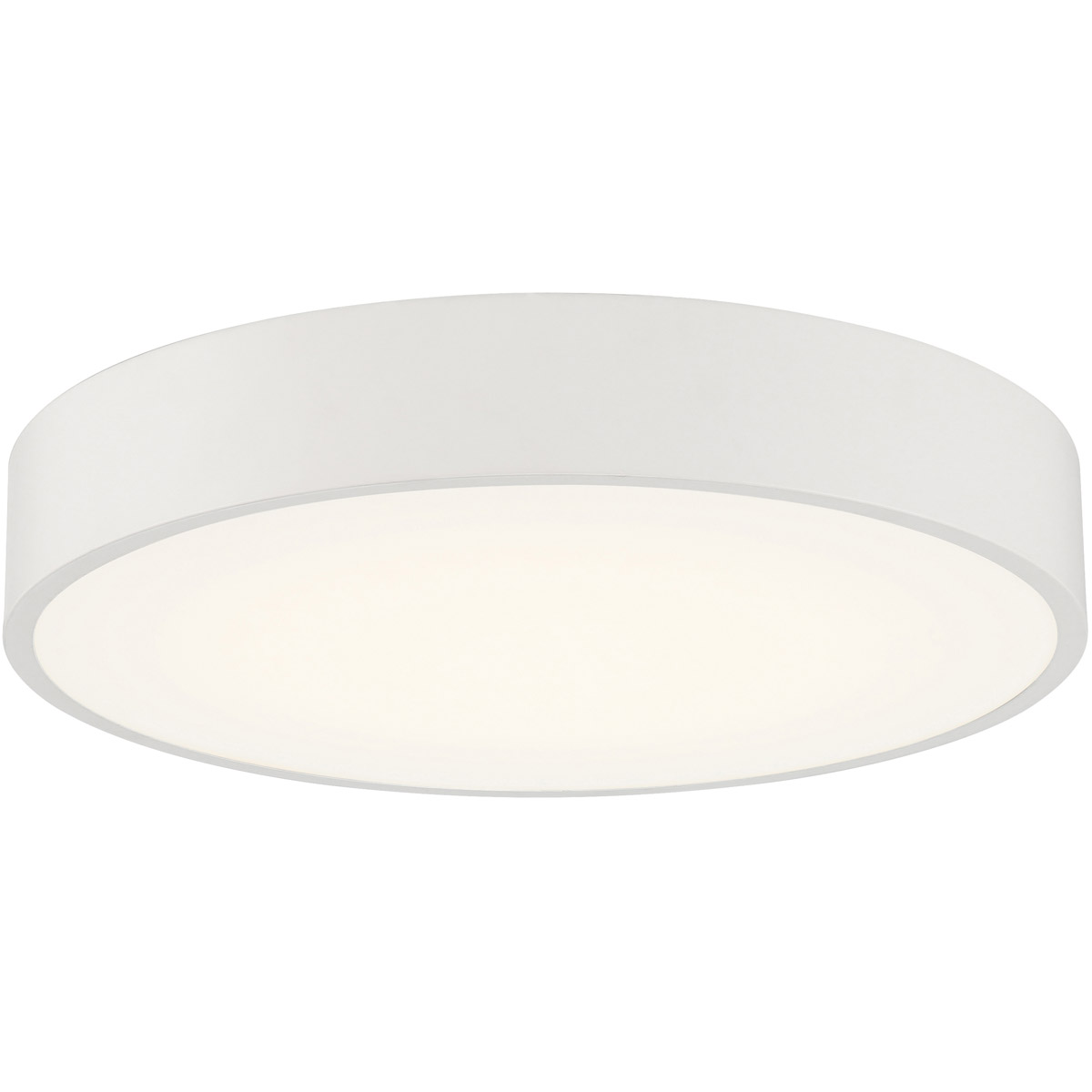 Como LED 13.75 inch White Flush Mount Ceiling Light