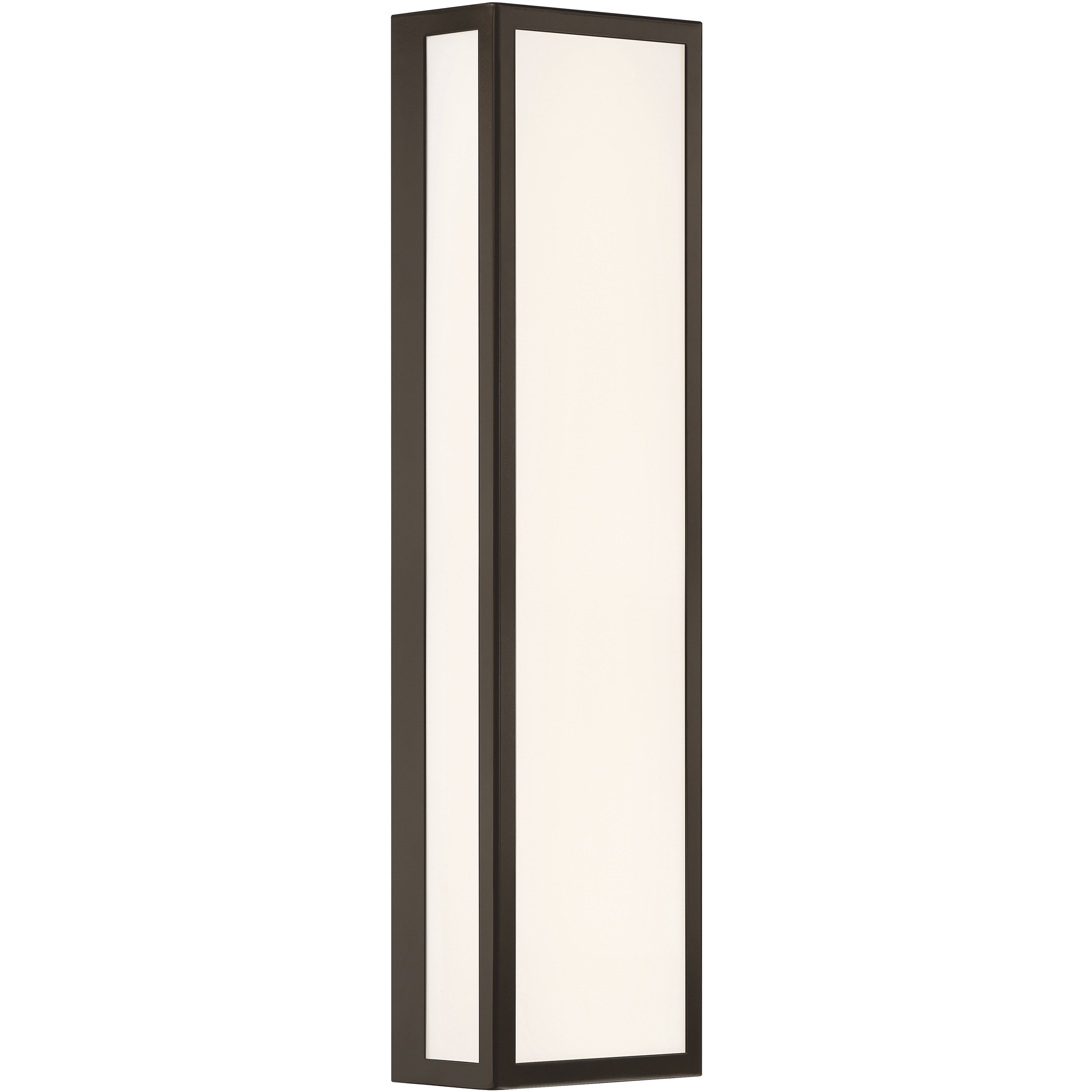GEO LED 26 inch Bronze Outdoor Wall Sconce