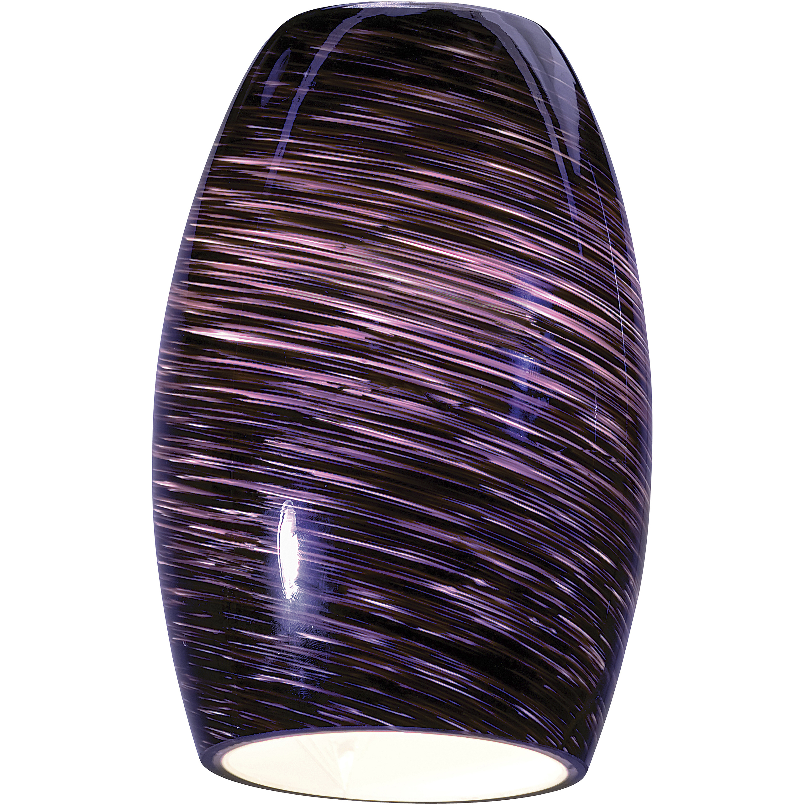 Chianti 4.75 inch Pendant Ceiling Light in Purple Swirl
