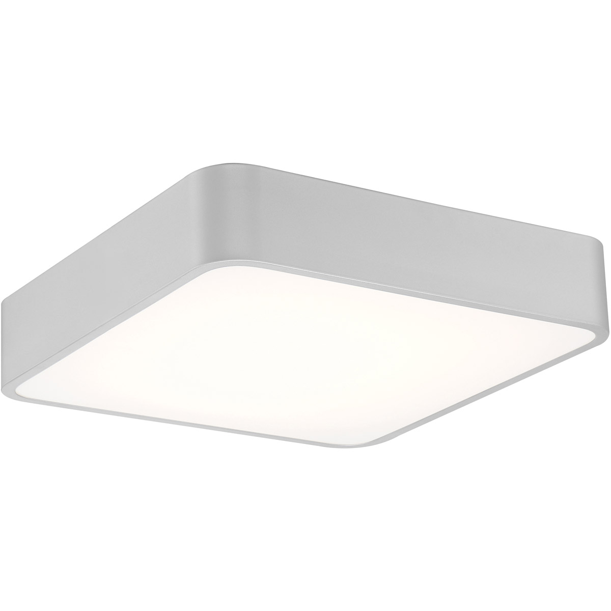 Granada LED 19.75 inch Satin and White Flush Mount Ceiling Light