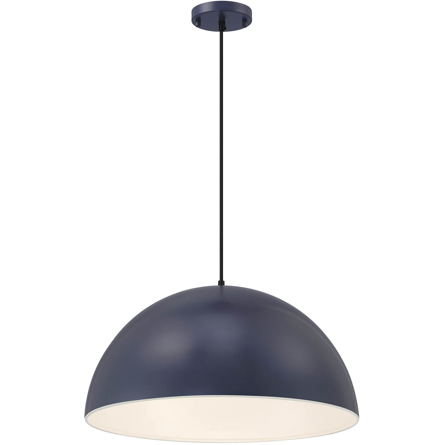 Huck LED 19.5 inch Navy Pendant Ceiling Light
