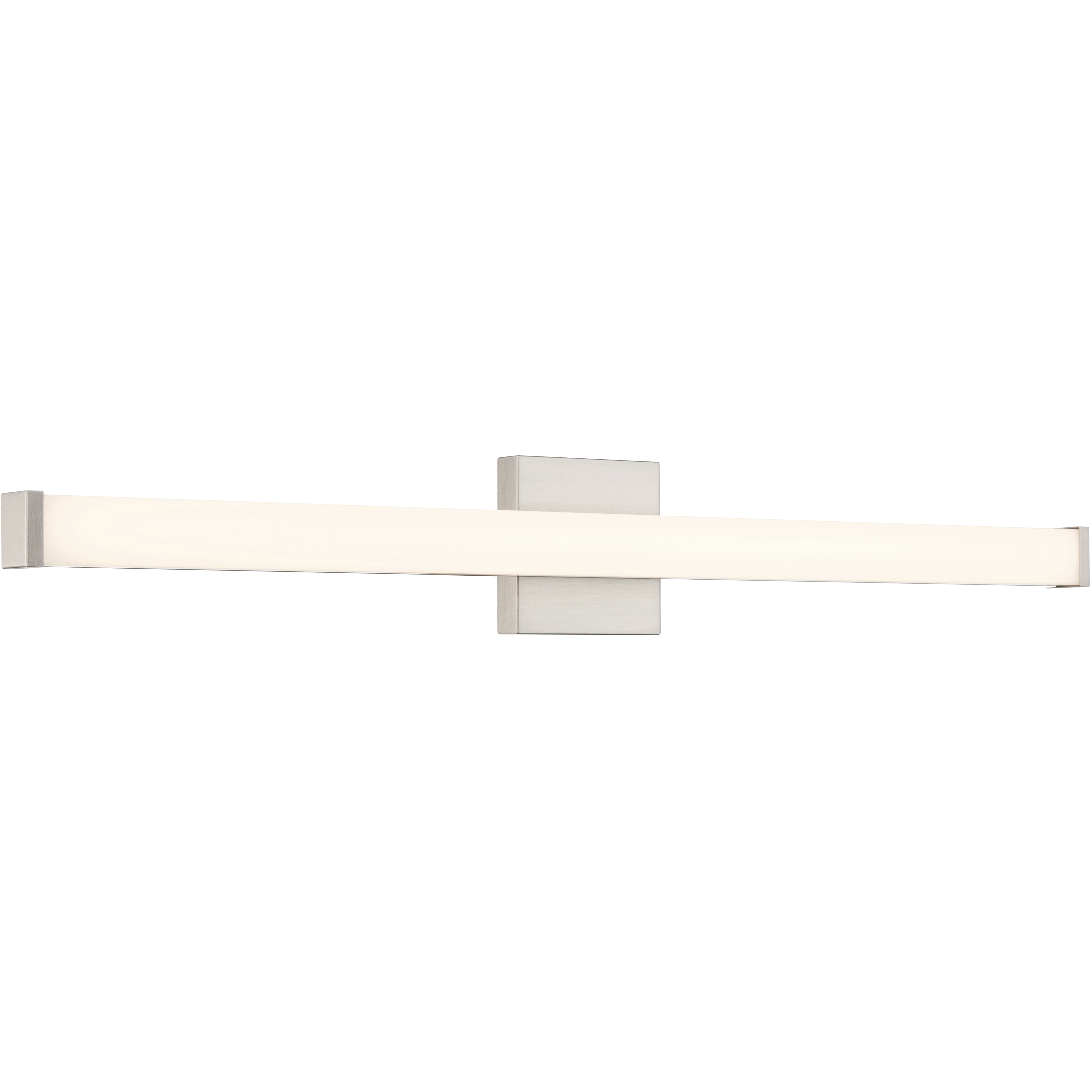 Maxx 36 inch Brushed Steel Vanity/Bath Bar Wall Light