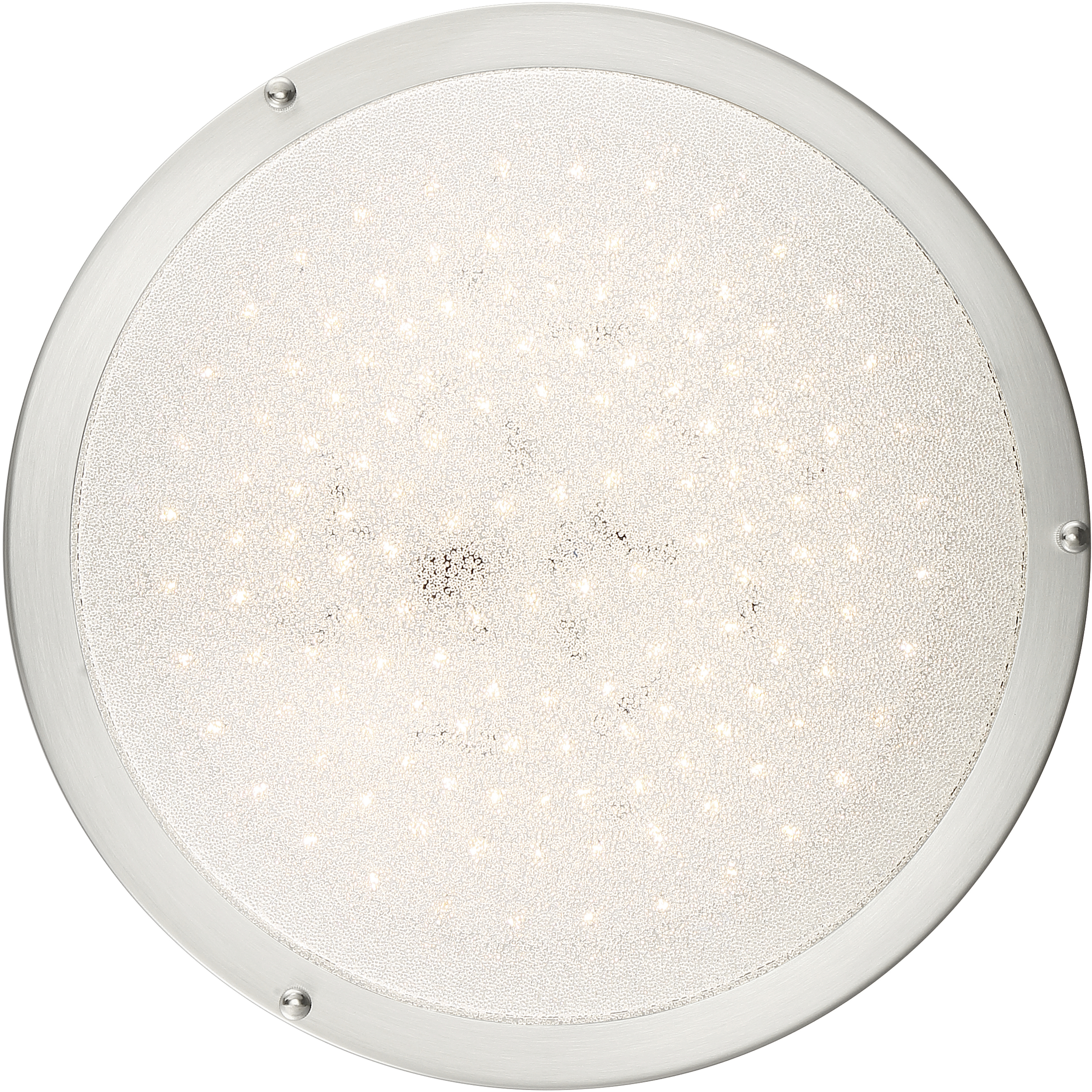 Sparc LED 16 inch Chrome Flush Mount Ceiling Light
