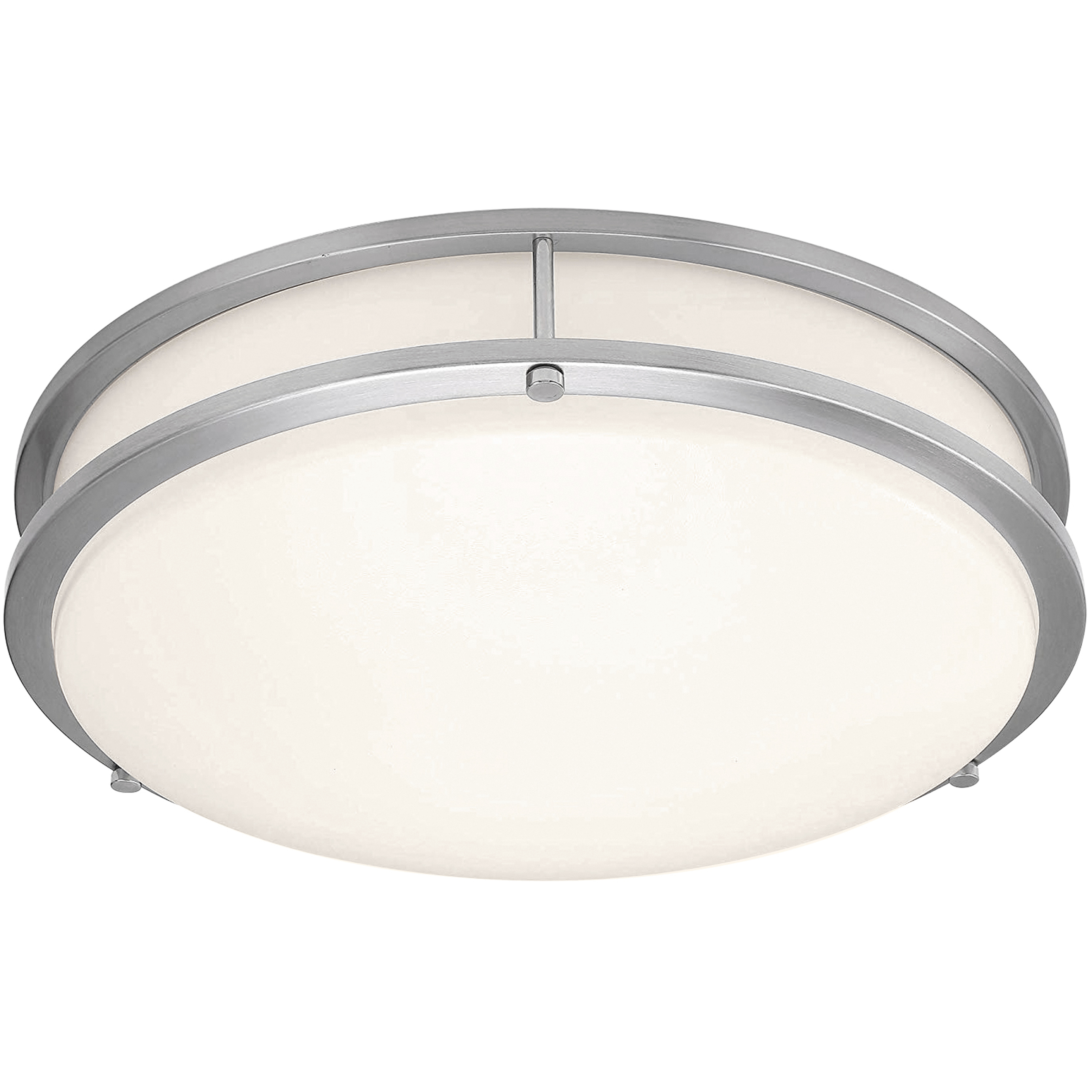 Solero II LED 12 inch Brushed Steel Flush Mount Ceiling Light