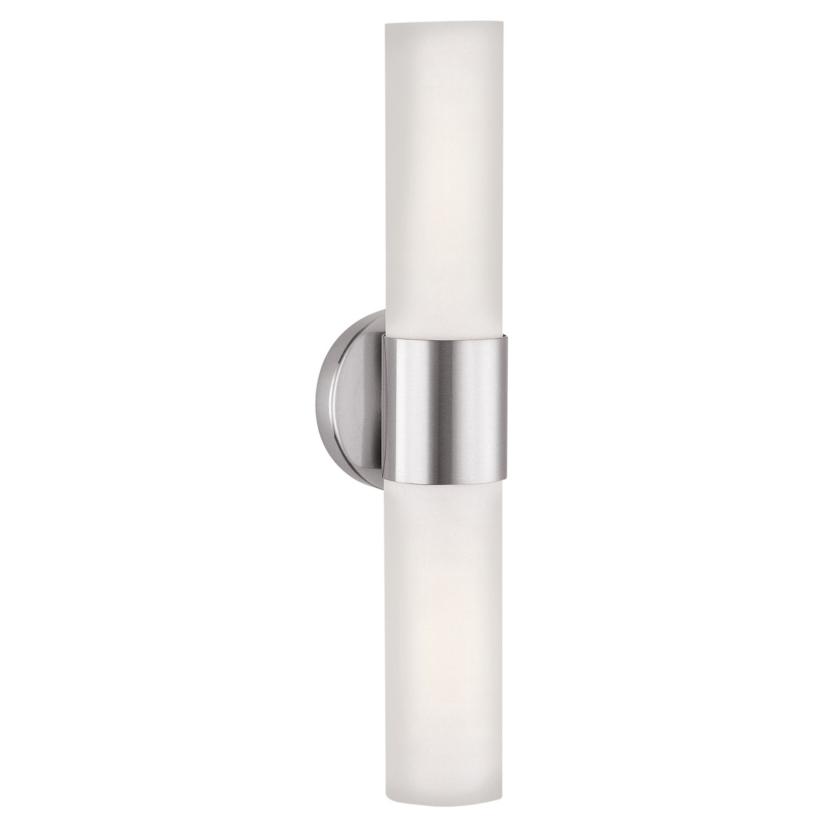 Aqueous Wall Sconce Wall Light in Brushed Steel