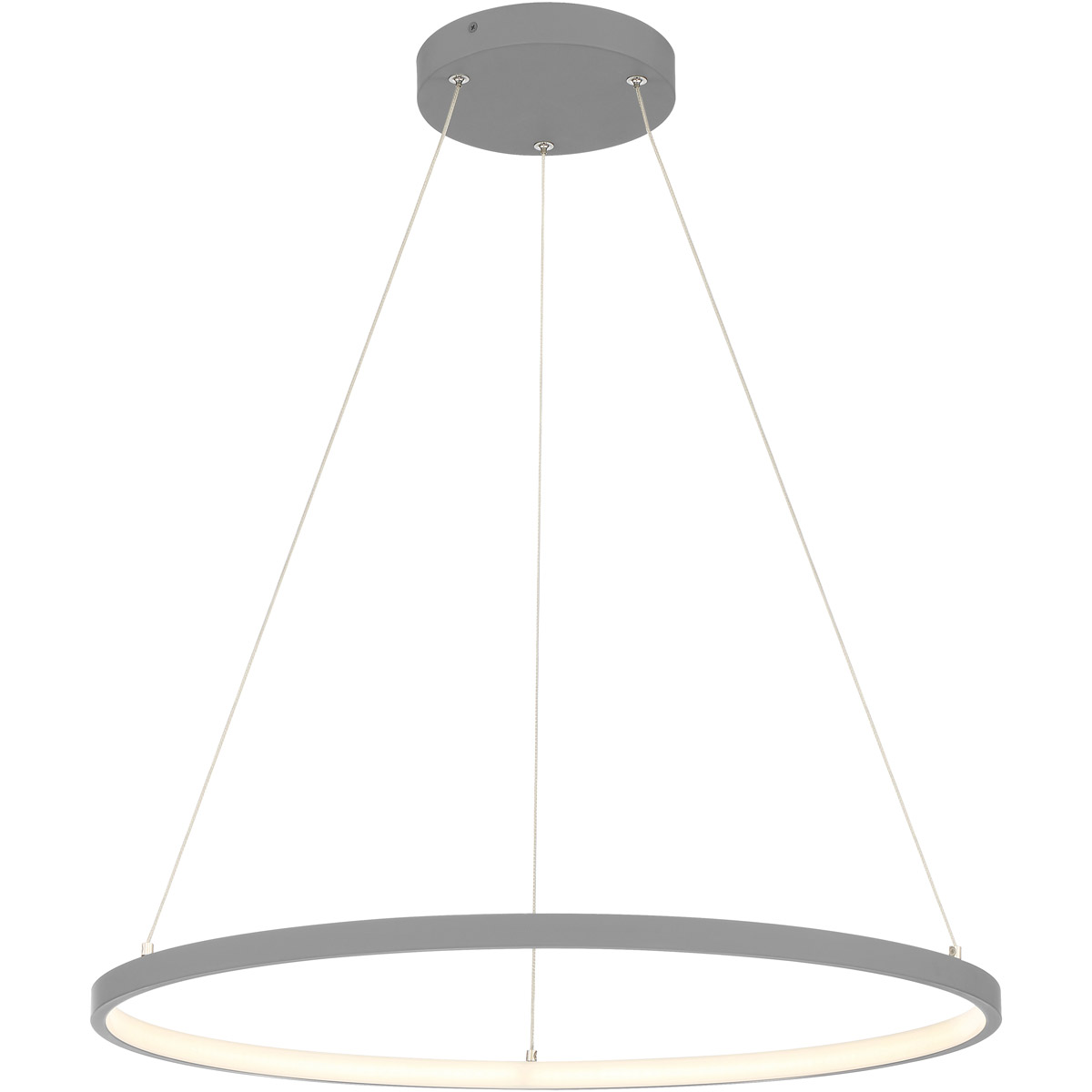 Anello LED 23.5 inch Gray Pendant Ceiling Light