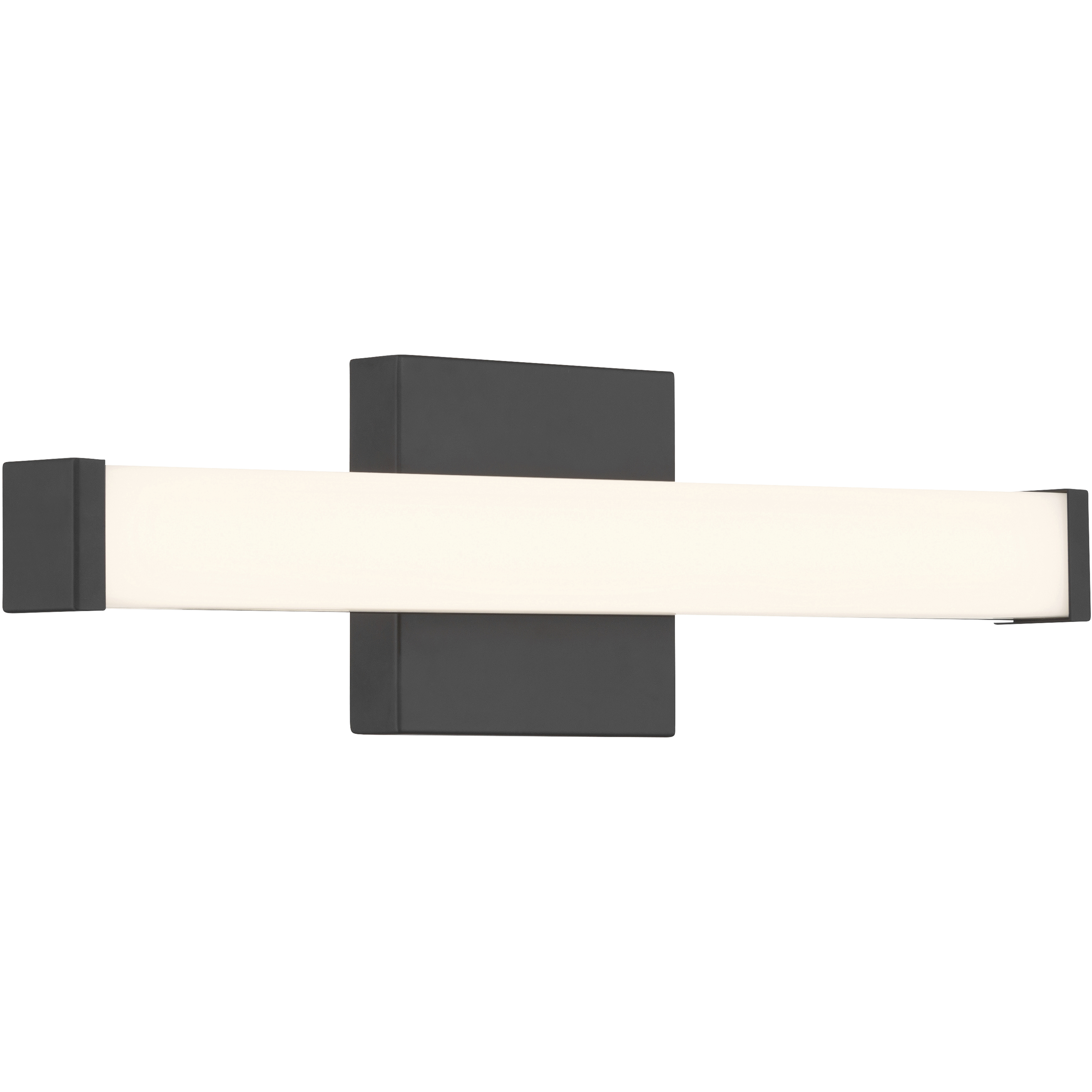 Maxx 18 inch Matte Black Bath Vanity Light Wall Light