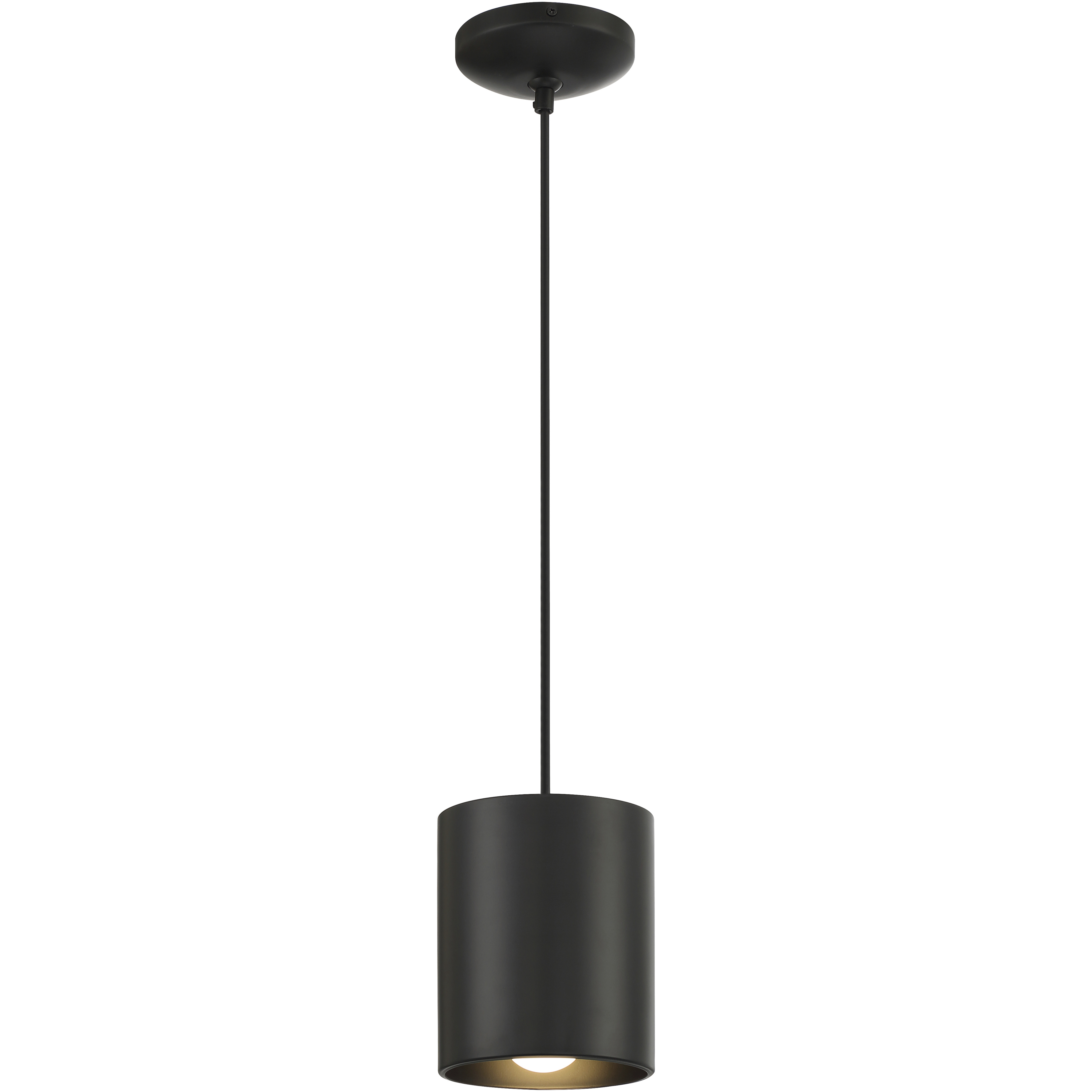 Access 29006LEDDLP MBL C Pilson XL LED 6 inch Matte Black Pendant Ceiling Light