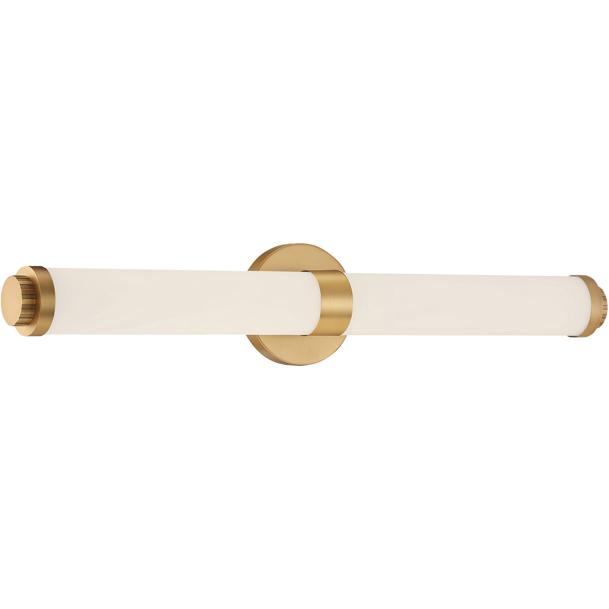 Aqua LED 25 inch Brushed Gold Vanity Light Wall Light